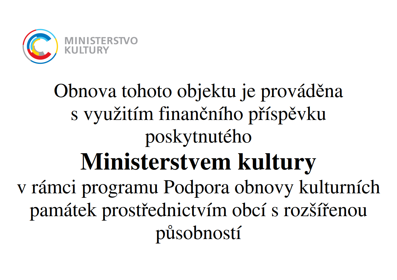 transparent programu ORP